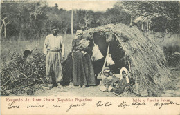 Delcampe - ARGENTINE RECUERDO DEL GRAN CHACO TOLDO Y FAMILIA TOBAS - Argentinien