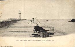 Delcampe - CPA Phare Environs D'Aigues Mortes Le Grau Du Roi - Fari