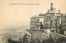 Delcampe - ALGERIE  CONSTANTINE HOTEL DE VILLE ET LA PLAINE DU HAMMA - Konstantinopel