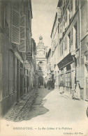 Delcampe - ALGERIE  CONSTANTINE  LA RUE LEBLANC ET LA PREFECTURE - Konstantinopel