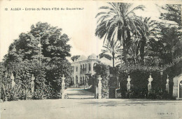 Delcampe - ALGERIE   ALGER  ENTREE DU PALAIS D'ETE DU GOUVERNEUR - Algerien