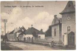 Delcampe - PUI (PUJI), TOWN HISTORIC STREET, HUNEDOARA COUNTRY, RESIDENCES, DECORATED FACADES,  POSTCARD, ROMANIA; - Rumänien