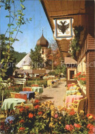 Delcampe - Hinterzarten Breisgau-Hochschwarzwald BW Hotel Restaurant Adler Terrasse Pfarrki - Hinterzarten