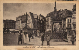 Delcampe - CPA Mainz A Rh Markt Mit Brunnen - Mainz