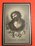 Delcampe - Jufvrouw Paulina-Carolina De Ro *1831 Gooik +1903 Gooik Congregatie Onbevlekte Ontvangenis H Maagd Maria - Avvisi Di Necrologio