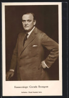 Delcampe - AK Kammersänger Cornelis Bronsgeest Im Anzug, Aufnahme Von Nicola Perscheid, Berlin - Oper