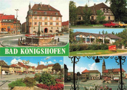Delcampe - Bad Koenigshofen Bayern Rathaus Brunnen Sambachshof Hassberg Maerchenwald Marktp - Bad Königshofen