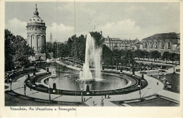Delcampe - CPA Mannheim Am Wasserturm U Rosengarten - Mannheim