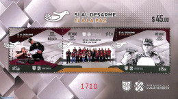 Delcampe - Mexico 2024 Peace S/s, Mint NH, History - Peace - Mexique