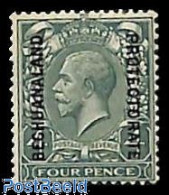 Delcampe - Botswana 1913 4d, WM Cypher, Bechuanaland, Stamp Out Of Set, Unused (hinged) - Botswana (1966-...)