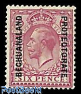 Delcampe - Botswana 1913 6d, WM Cypher, Bechuanaland, Stamp Out Of Set, Unused (hinged) - Botswana (1966-...)