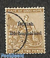 Delcampe - Botswana 1885 2d, Bechuanaland, Stamp Out Of Set, Used Or CTO - Botswana (1966-...)