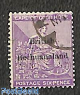 Delcampe - Botswana 1885 6d, Bechuanaland, Stamp Out Of Set, Used Or CTO - Botswana (1966-...)