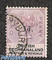 Delcampe - Botswana 1888 1d On 1d, Bechuanaland, Stamp Out Of Set, Used Or CTO - Botswana (1966-...)