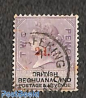 Delcampe - Botswana 1888 2d On 2d, Bechuanaland, Stamp Out Of Set, Used Or CTO - Botswana (1966-...)