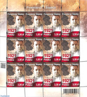 Delcampe - Poland 2021 Silesian Uprisings M/s, Mint NH, History - Various - History - Maps - Neufs