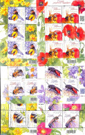 Delcampe - Poland 2021 Useful Insects 6 M/s, Mint NH, Nature - Insects - Neufs