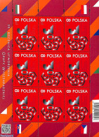 Delcampe - Poland 2021 30 Years Visegrad Group M/s, Mint NH - Neufs