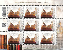 Delcampe - Poland 2022 POSK Library M/s, Mint NH, Art - Books - Libraries - Neufs