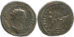 Delcampe - DIOCLETIAN ANTONINIANUS Antioch (?/XXI) AD287 IOVICONSERVATORI. #ANT1917 - Die Tetrarchie Und Konstantin Der Große (284 / 307)