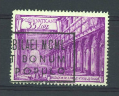 Delcampe - Vatican  -  1949  :  Yv  147  (o)             ,    N3 - Used Stamps