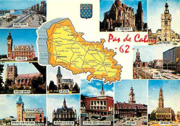 Delcampe - Carte Postale - 62 - Pas De Calais - Multivues - Carte Géographique - Carte Neuve - CPM - Voir Scans Recto-Verso - Posca - Other & Unclassified