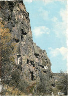 Delcampe - Carte Postale - 63 - Le Cheix - Grottes De Jonas - Façade Du Château Féodal Souterrain De Sept étages Creusés Par Les Te - Autres & Non Classés