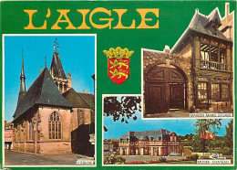 Delcampe - Carte Postale - 61 - L'Aigle - Multivues - Blasons - CPM - Voir Scans Recto-Verso - Poscard - Carta Postal -  Postkarte - L'Aigle