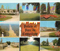 Delcampe - Carte Postale - 60 - Compiègne - Palais Et Parc - Multivues - CPM - Voir Scans Recto-Verso - Poscard - Carta Postal -  P - Compiegne