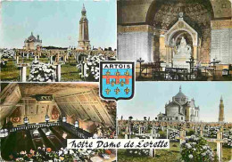 Delcampe - Carte Postale - 62 - Notre Dame De Lorette - Le Cimétière National - Multivues - Blasons - CPM - Voir Scans Recto-Verso - Other & Unclassified