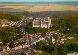 Delcampe - Carte Postale - 60 - Pierrefonds - Le Château Féodal - La Ville - Vue Aérienne - Carte Neuve - CPM - Voir Scans Recto-Ve - Pierrefonds