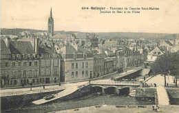 Delcampe - Carte Postale Ancienne - 29 - Quimper - Panorama Dn Quartier Saint-Mathieu - Jonction Du Steir Et De L'Odet - CPA - Obli - Quimper