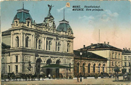 Delcampe - Carte Postale Ancienne - Allemagne - Mainz - Mayence - Hauptbahnhof - Gare Principale - Animée - Colorisée - Corresponda - Mainz