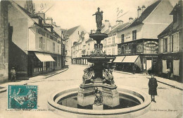 Delcampe - Carte Postale Ancienne - 91 - Etampes - Fontaine Hugo - Animée - CPA - Voir Scans Recto-Verso - Poscard - Carta Postal - - Etampes