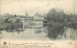 Delcampe - Carte Postale Ancienne - 86 - Civray - Vue Prise Du Grand Pont - Précurseur - Oblitération Ronde De 1904 - CPA - Voir Sc - Civray
