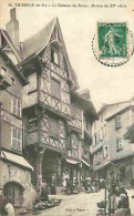 Delcampe - Carte Postale Ancienne - 63 - Thiers - Le Château Du Piroux - Animée - CPA - Voir Scans Recto-Verso - Poscard - Carta Po - Thiers