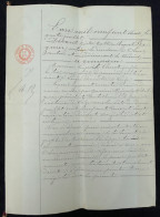 Delcampe - Document Manuscrit Estament De Philippe André De Nessonvaux - Manuscrits