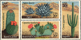 Delcampe - 4888 MNH ESTADOS UNIDOS 1981 CACTUS - Cactus