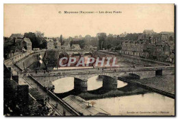 Delcampe - CPA Mayenne Mayenne Les Deux Ponts - Mayenne