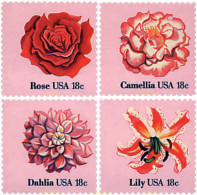 Delcampe - 88762 MNH ESTADOS UNIDOS 1981 FLORES - Neufs