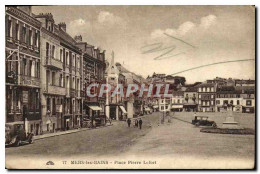 Delcampe - CPA Mers Les Bains Place Pierre Le Fort - Mers Les Bains
