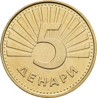 Delcampe - Mazedonien, 5 Denari, 1993 - Autres – Europe