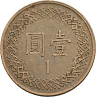 Delcampe - Taiwan, 1 Yuan - Taiwan