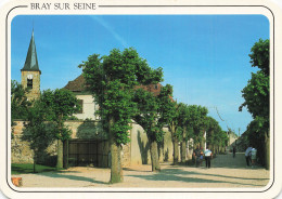 Delcampe - 77 BRAY SUR SEINE TERRAIN DE BOULES - Bray Sur Seine