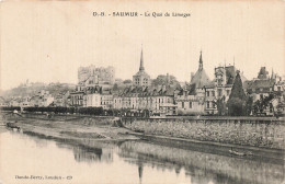 Delcampe - 49 SAUMUR LE QUAI DE LIMOGES - Saumur
