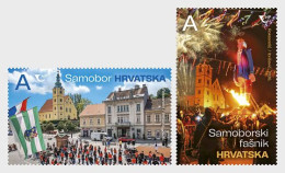 Delcampe - CROATIA 2026 TOURISM Views CITIES - Fine Set MNH - Kroatië