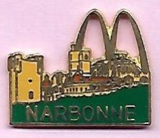 Delcampe - @@ McDonald's Ville De NARBONNE Aude (M.D.B 2x2.5 EGF) @@md20b - McDonald's