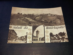 Delcampe - STRA1 SALUTI DA MONTELUPONE PANORAMA VEDUTE - Sonstige & Ohne Zuordnung