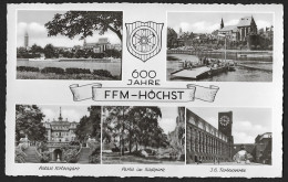 Delcampe - Frankfurt-Hoechst - Historical Town View And Architecture - Höchst