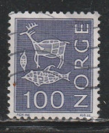 Delcampe - NORVÈGE  605 // YVERT 524B  //  1968.70 - Gebraucht